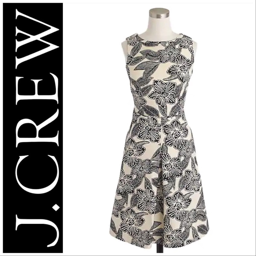 J. Crew Polynesian Dress with Cutout Back 🌺